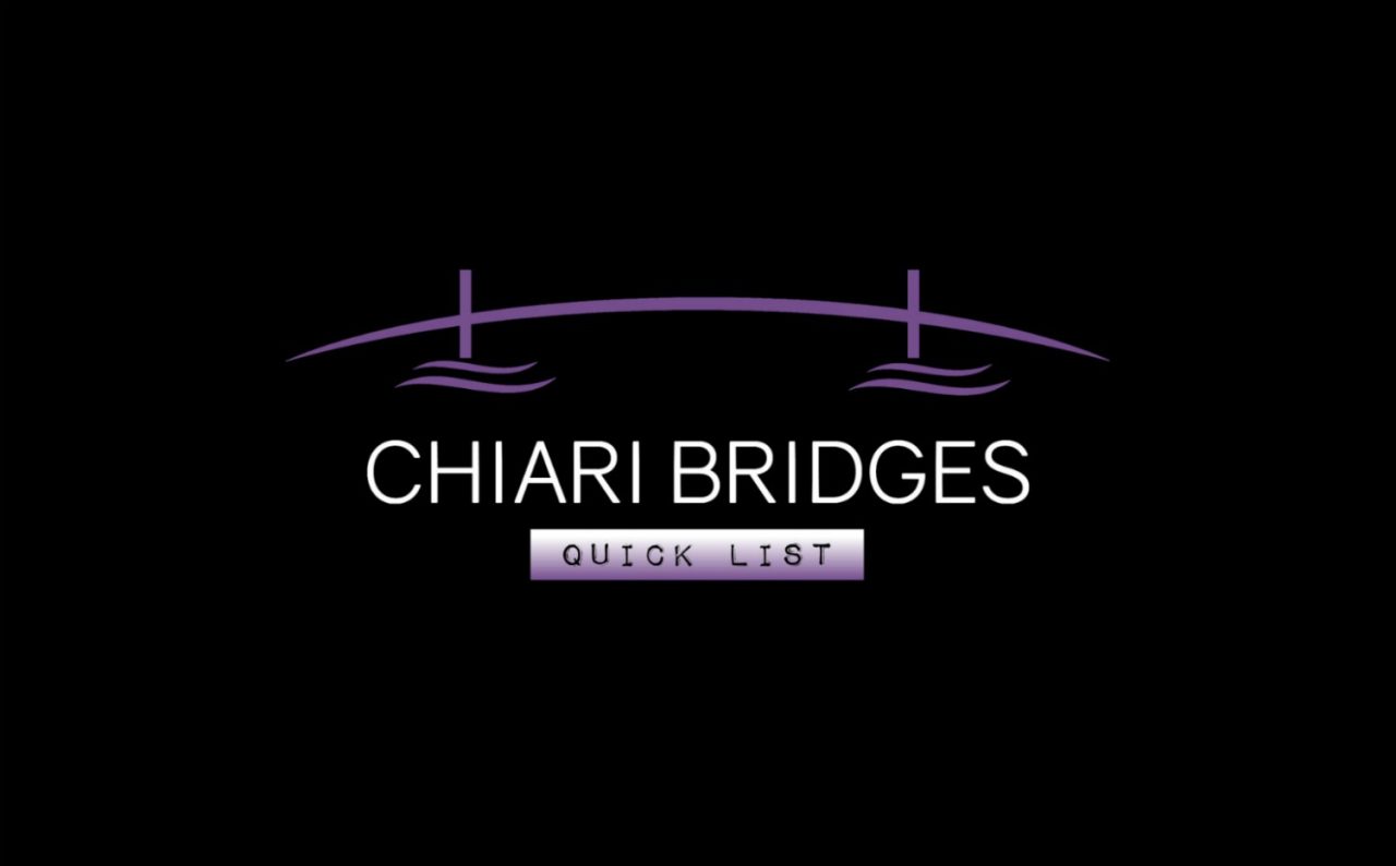 Commonly Shared Links to Chiari Bridges – An Admins Resource