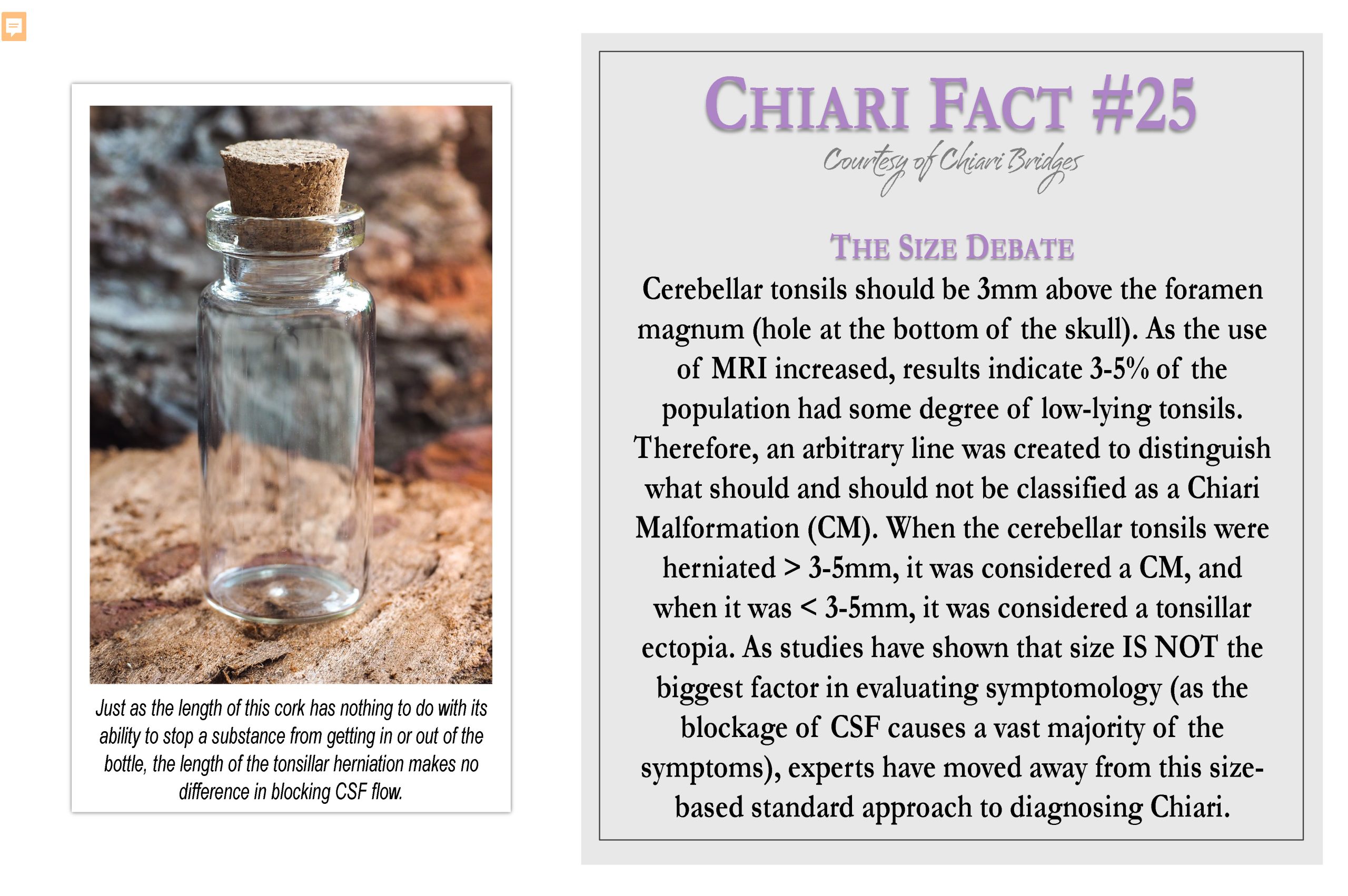 Chiari Fact #25