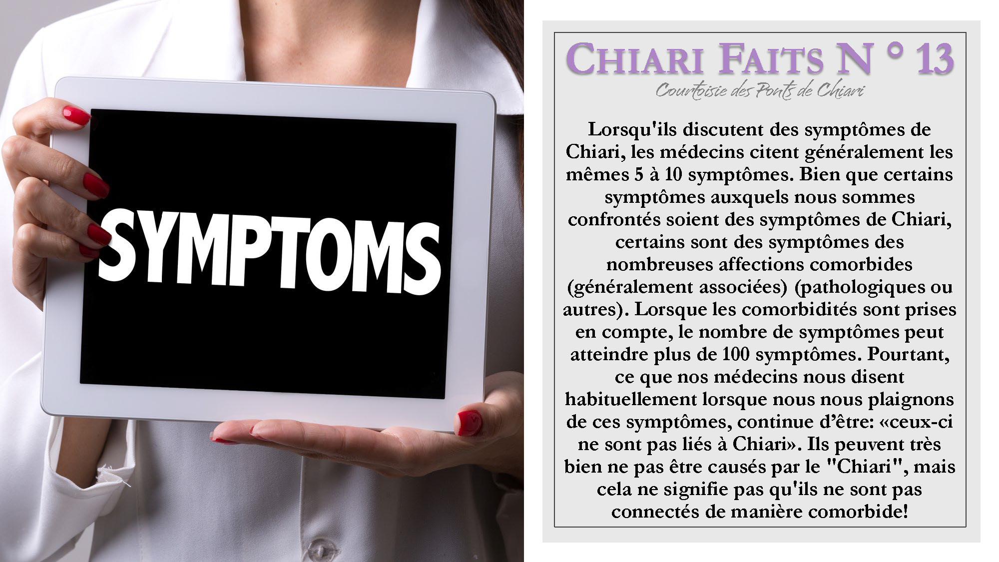 Chiari Faits N ° 13