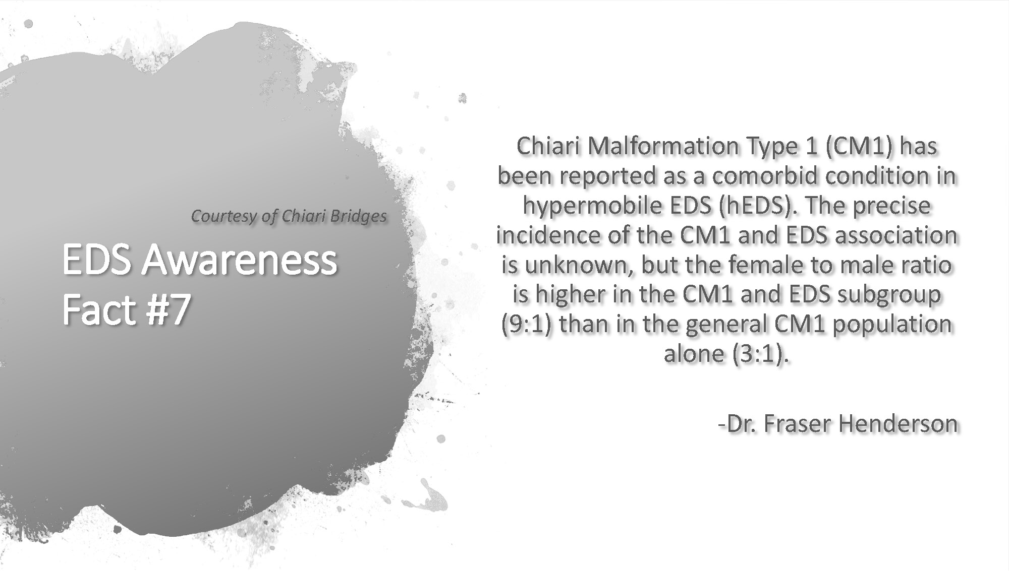 EDS Awareness Fact #7