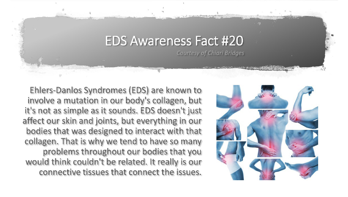 EDS Awareness Fact #20