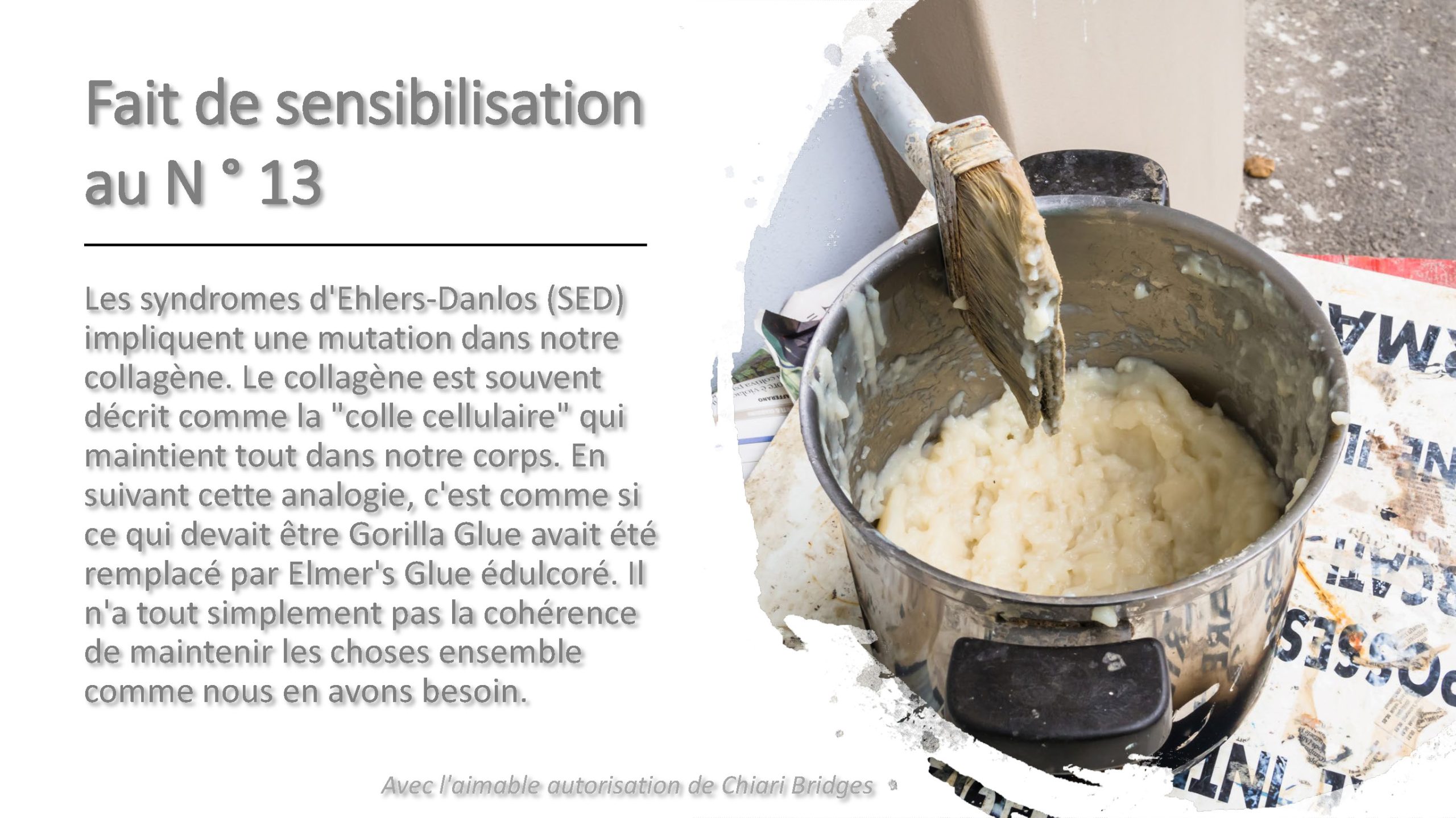 Fait de sensibilisation au N ° 13