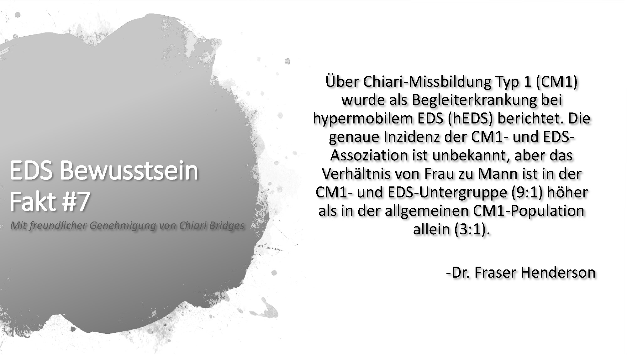 EDS Bewusstsein Fakt #7