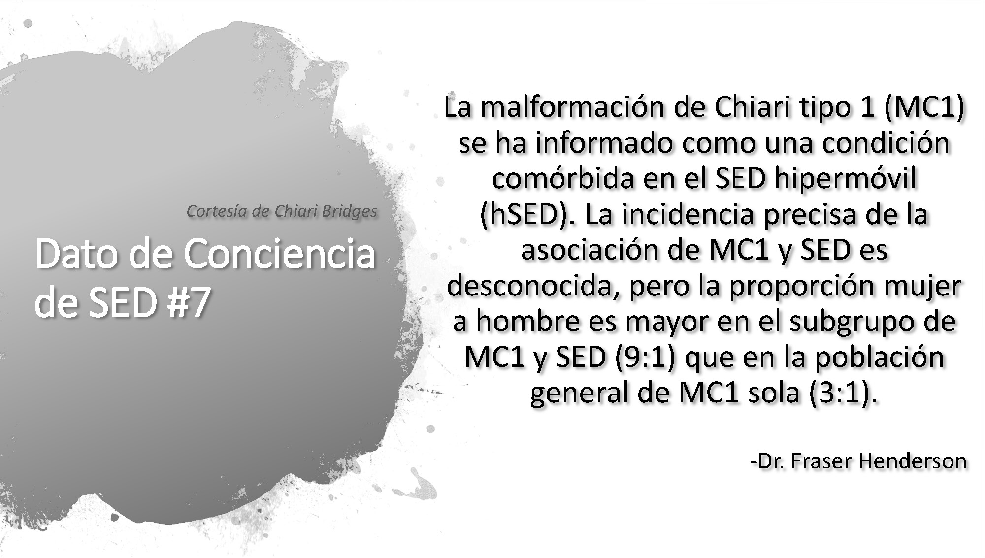 Dato de conciencia de SED #7