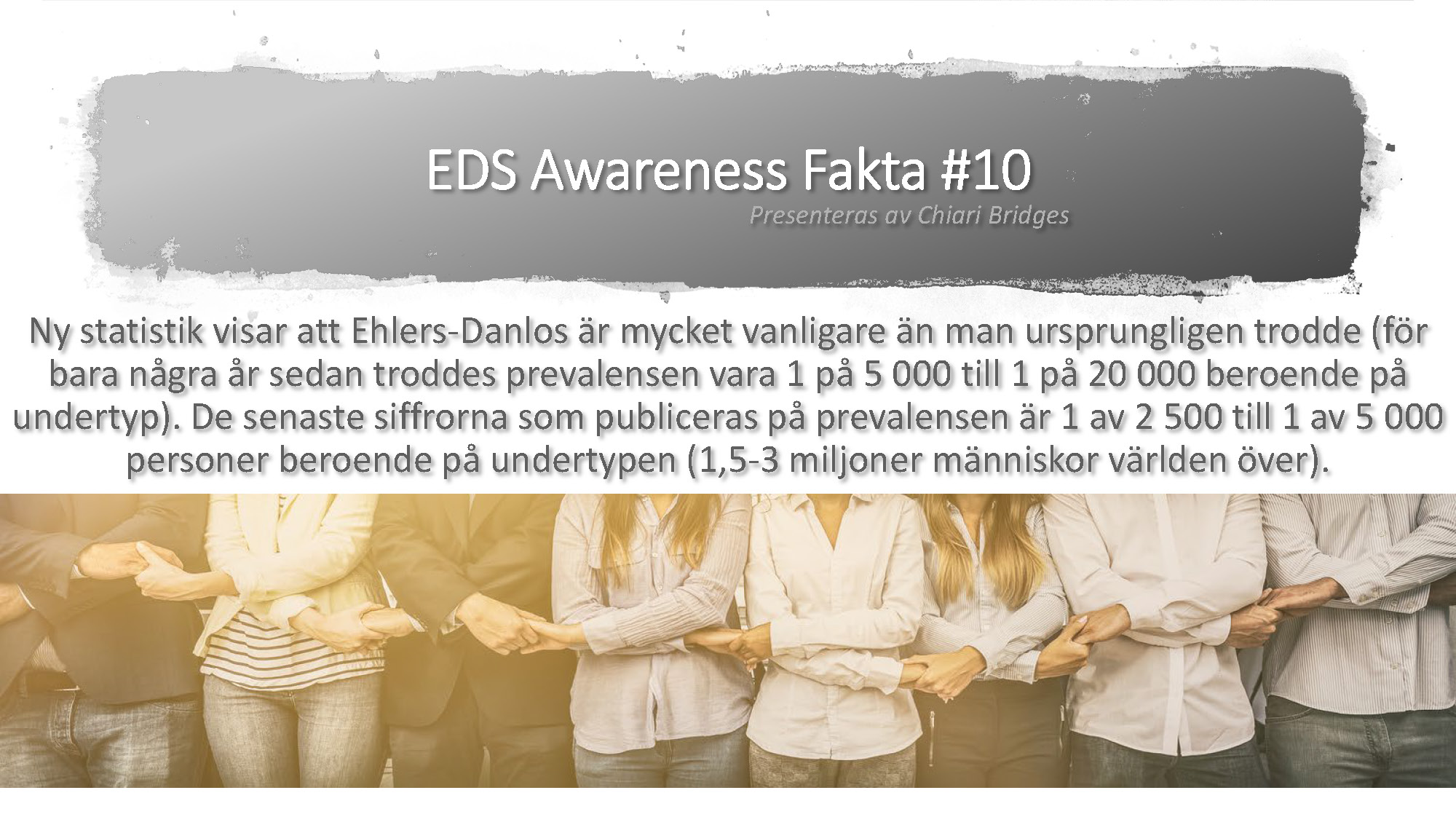 EDS Awareness Fakta #10
