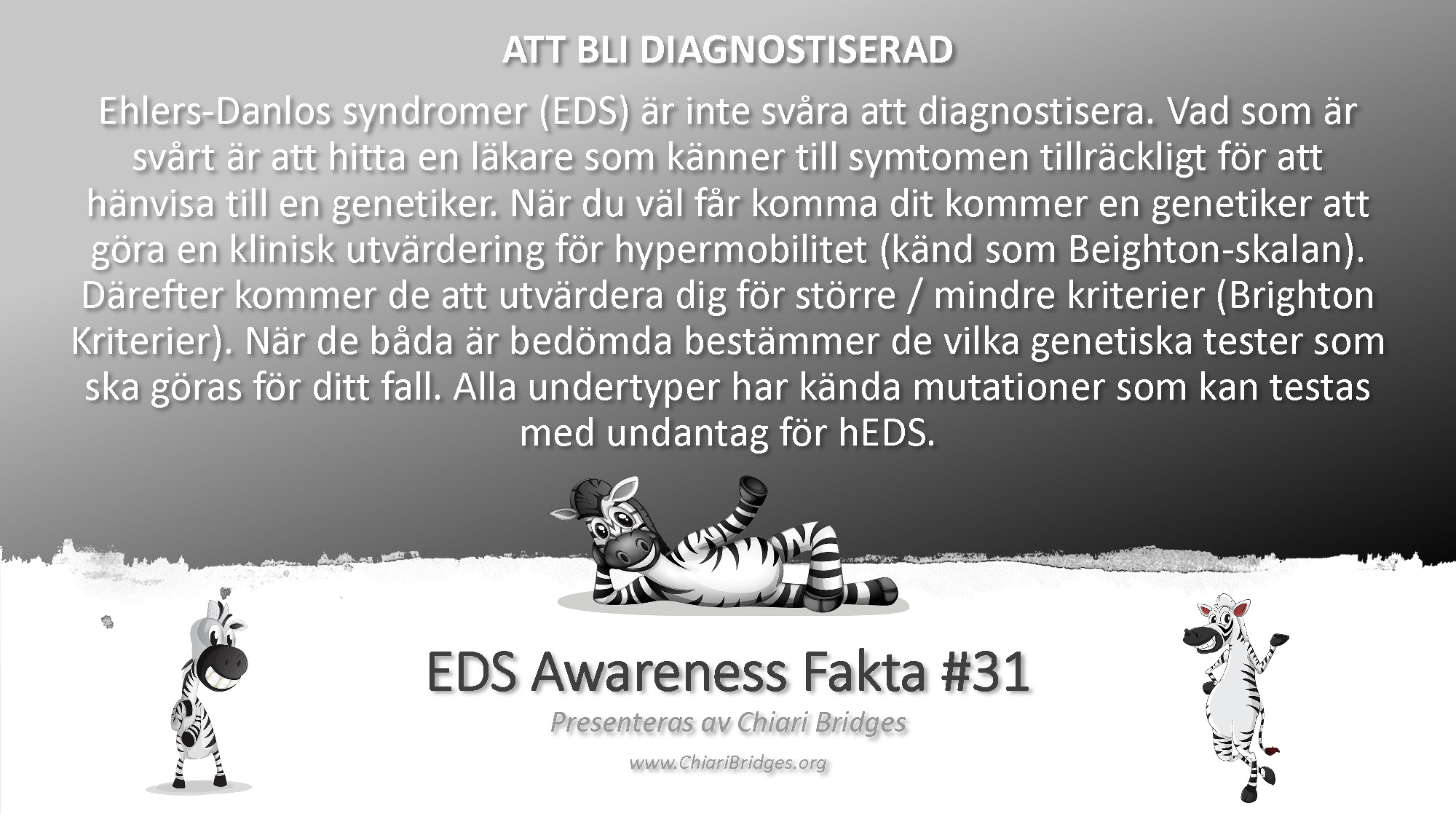 EDS Awareness Fakta #31